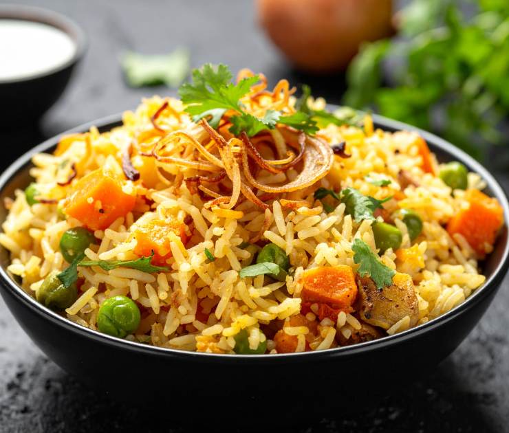 Live Kitchen Rice Dish