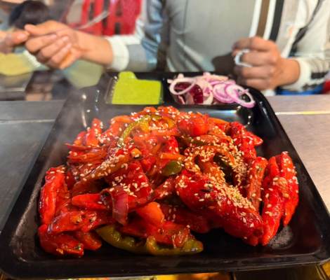 best dishes at fireside the live kitchen agra
